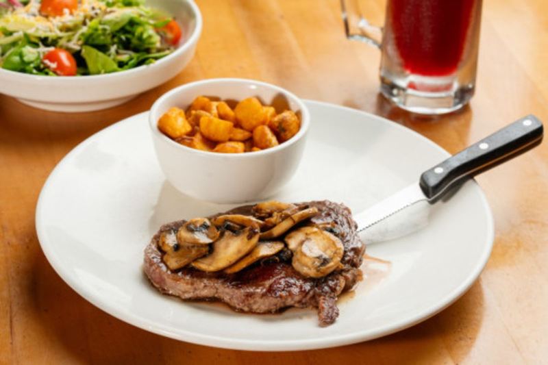 Ribeye Steak (12oz) as served at Sunview Cafe Anna