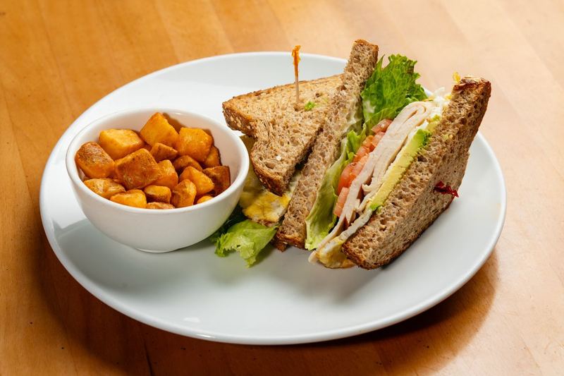 Breakfast Turkey Sandwich as served at Sunview Cafe Anna