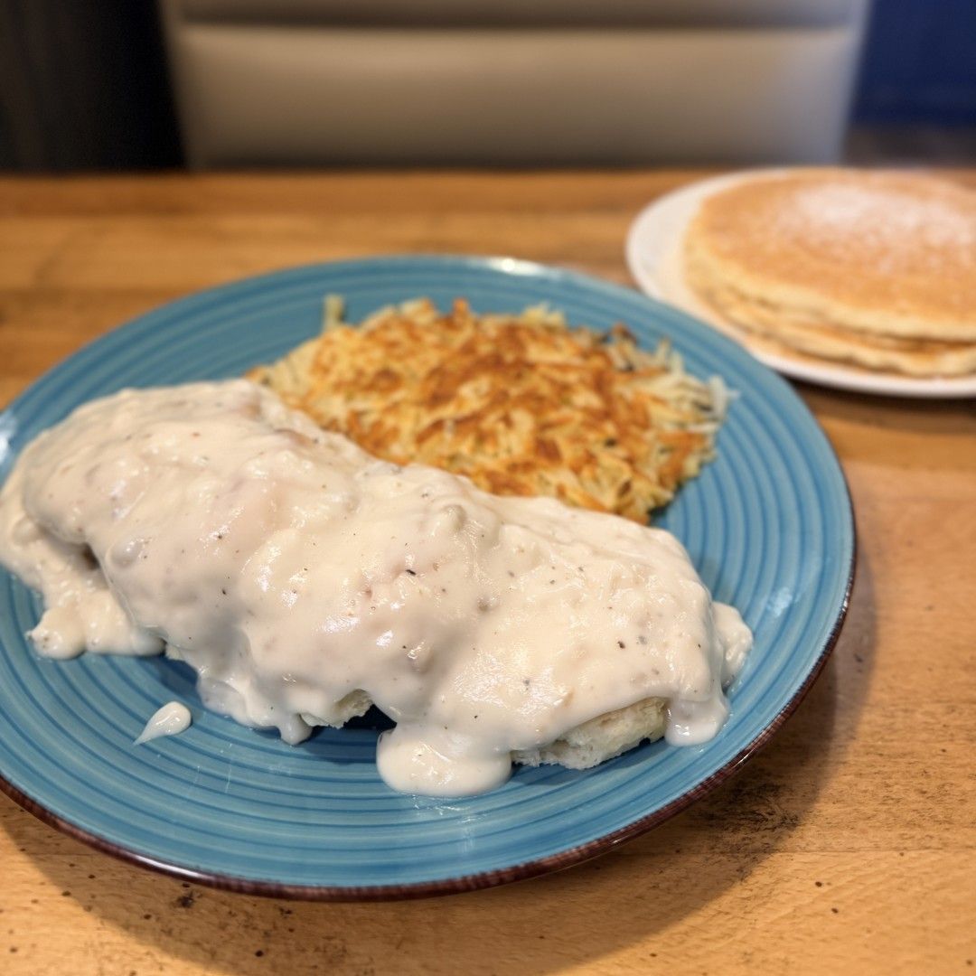 Biscuits & Gravy as served at Sunview Cafe Anna