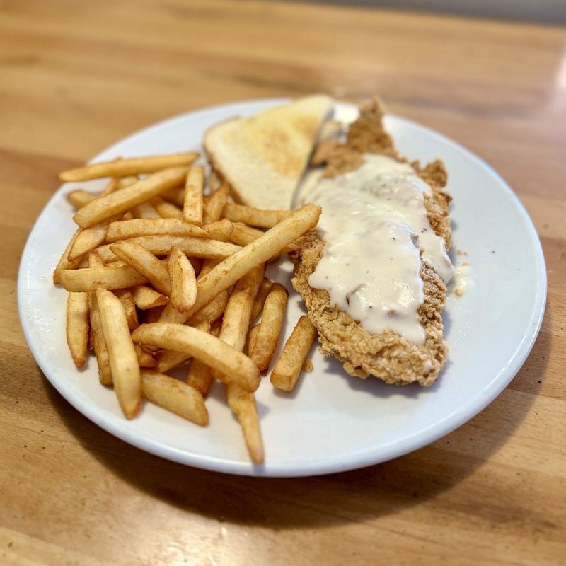 Chicken Fried Chicken as served at Sunview Cafe Anna