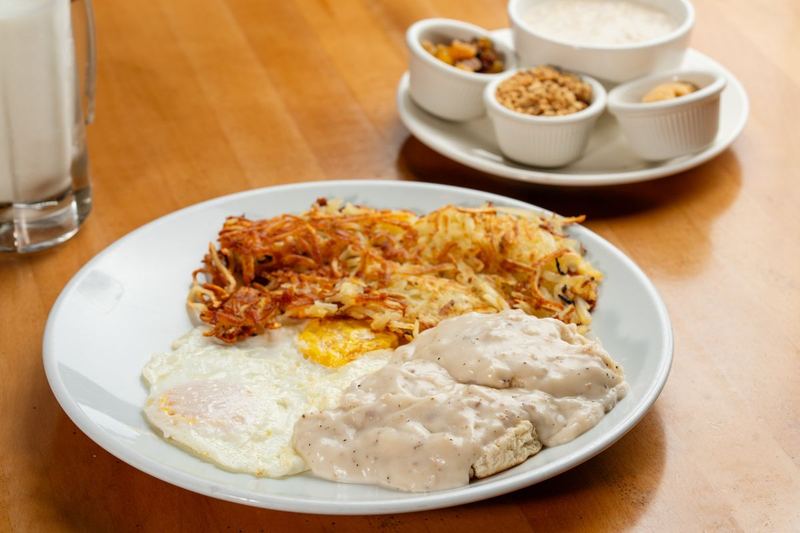 Country Breakfast as served at Sunview Cafe Anna
